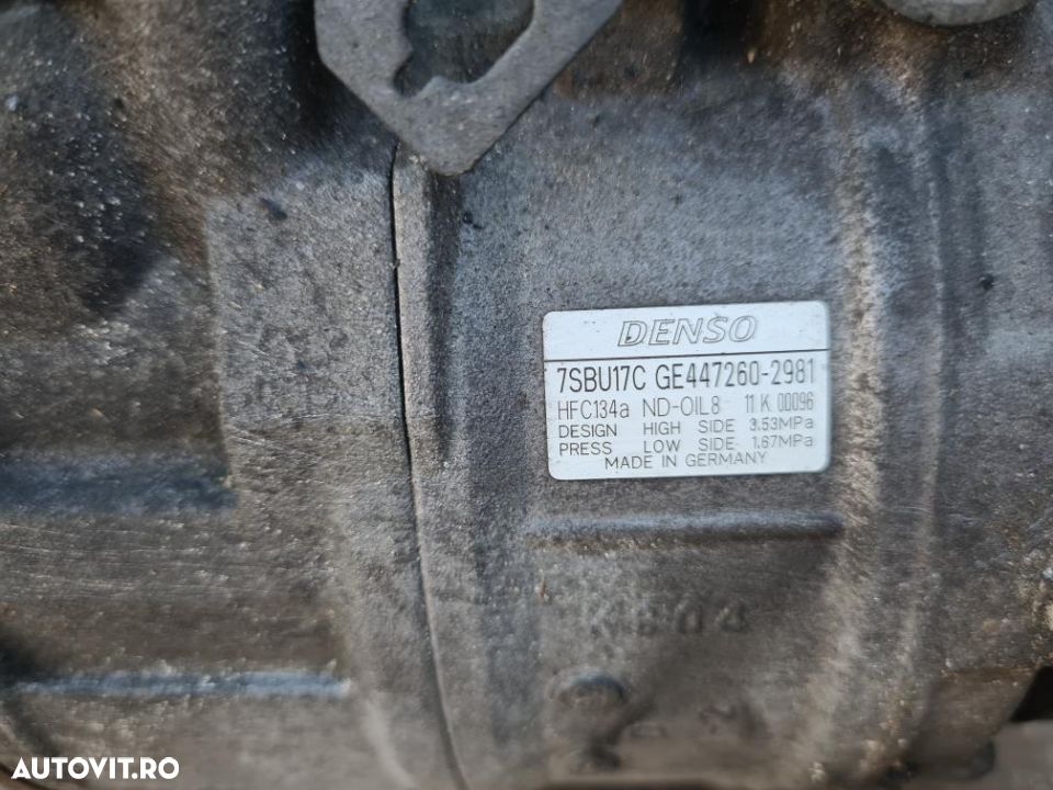 compresor clima bmw 3.0d n57d30a gt f07, seria 7f01, seria5 f10 - 3