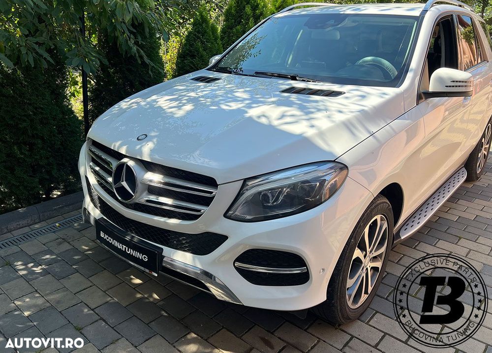 Praguri Aluminiu compatibile cu Mercedes ML GLE SUV W166 MONTAJ INCLUS - 7