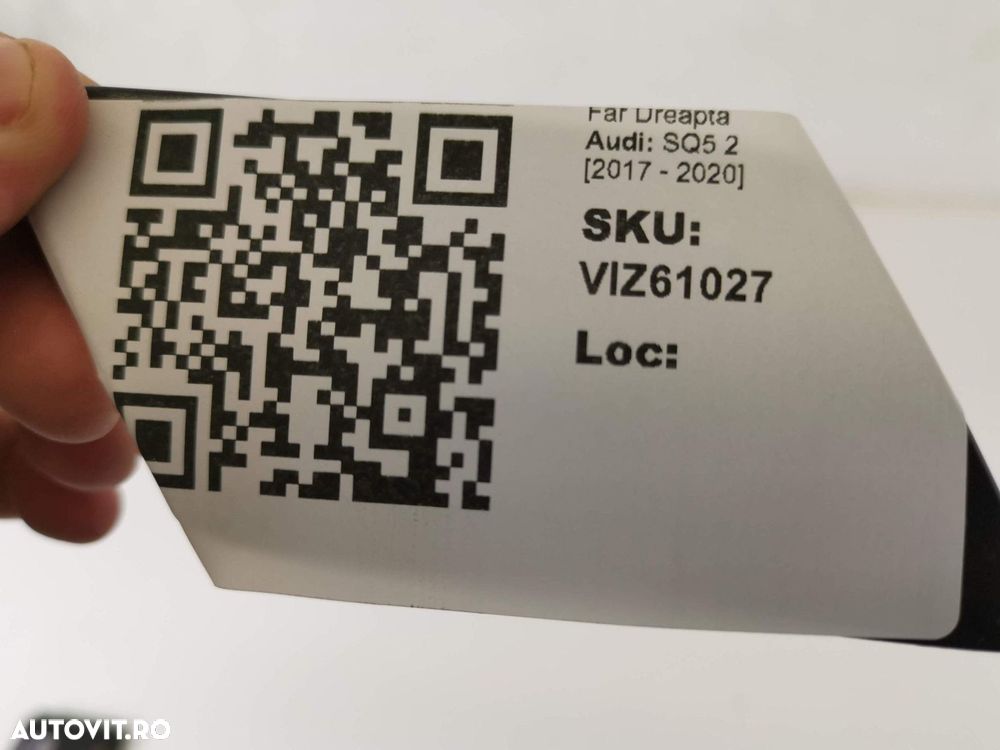 Capac Spalator Far Dreapta Audi SQ5 2 [2017 - 2020] Original - 8