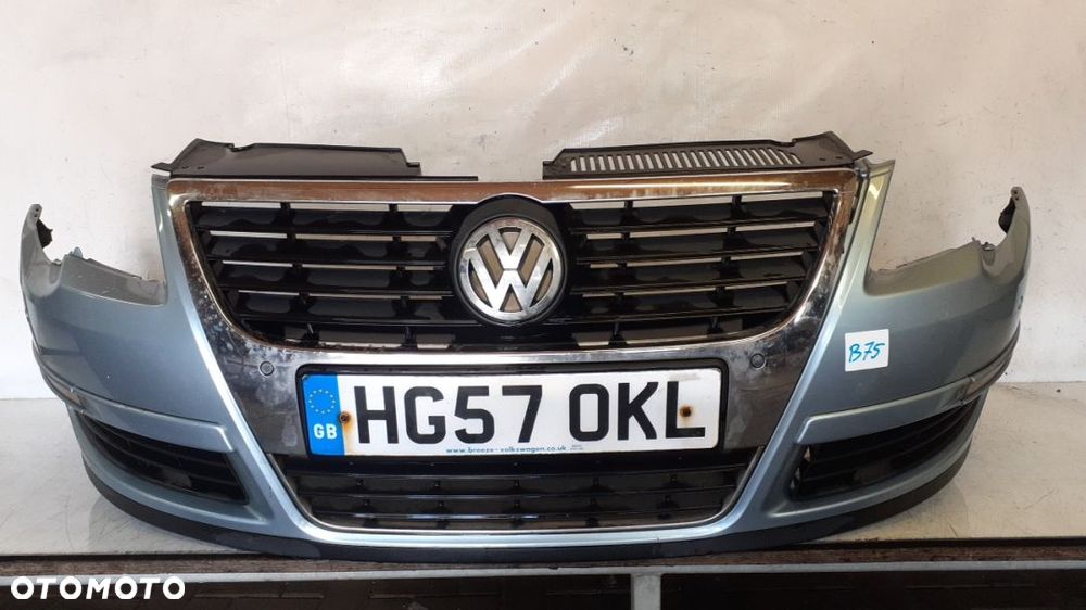 ^ ZDERZAK PRZÓD PRZEDNI DO VOLKSWAGEN VW PASSAT B6 PDC LB5M - 1