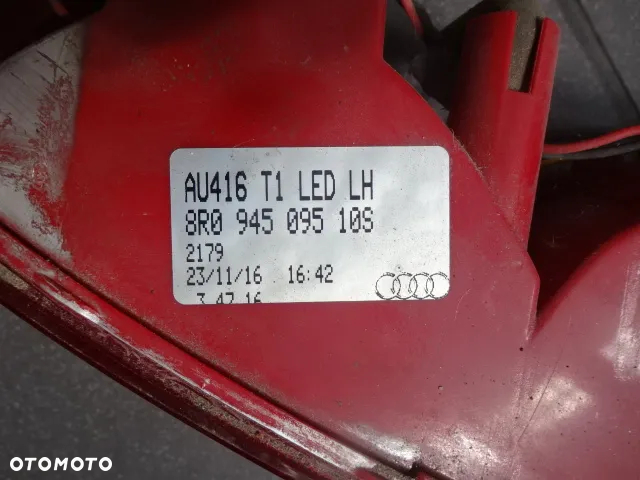 Lampa zderzaka lewa Audi Q5 8R0945095 - 4