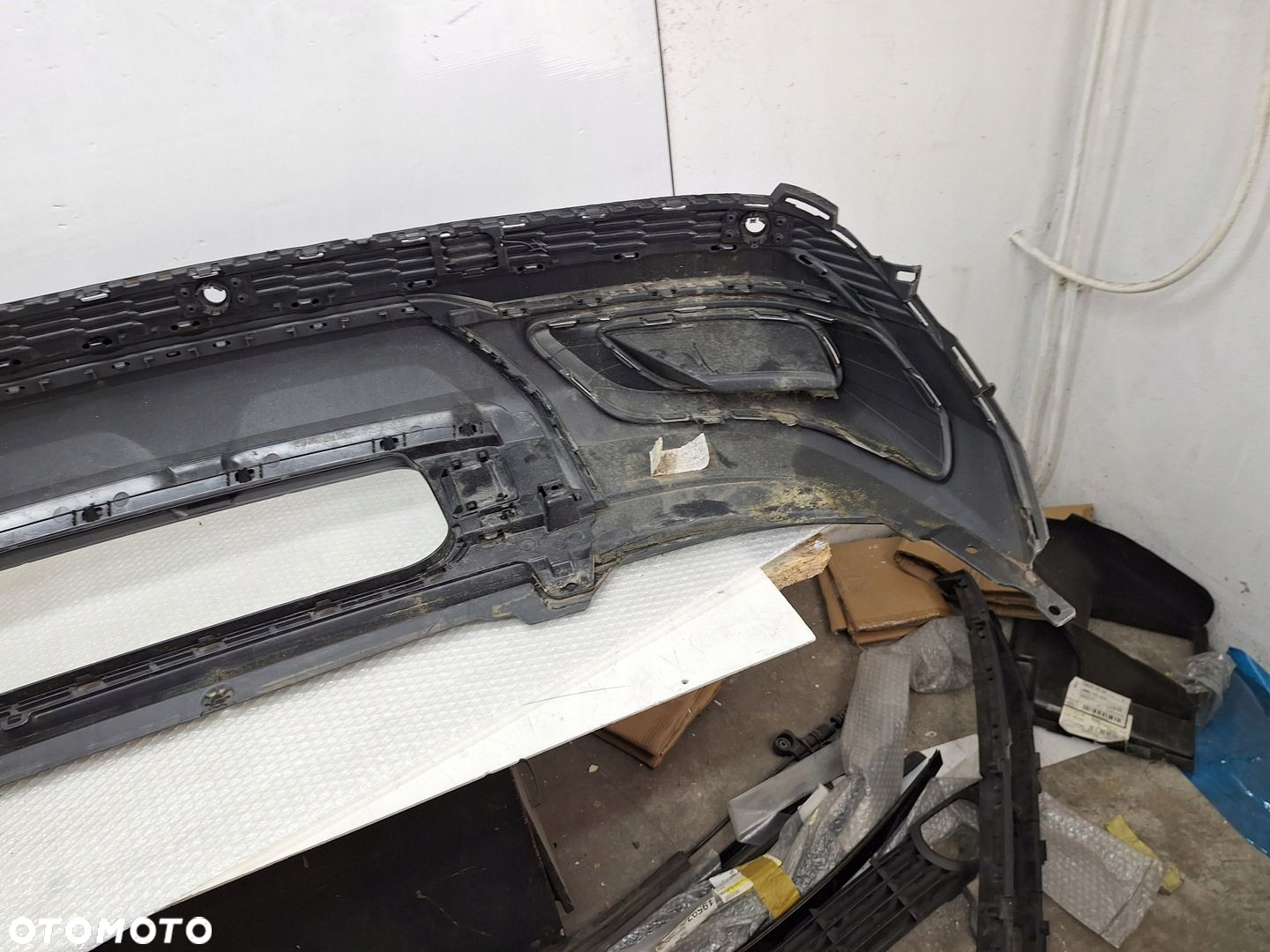 ZDERZAK SPOJLER DYFUZOR AUDI Q7 4M 4M0 PO LIFCIE LIFT S-LINE CHROM 2020-24 - 6