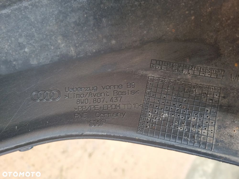 AUDI A4 B9 8W0 ZDERZAK PRZÓD PRZEDNI - 5