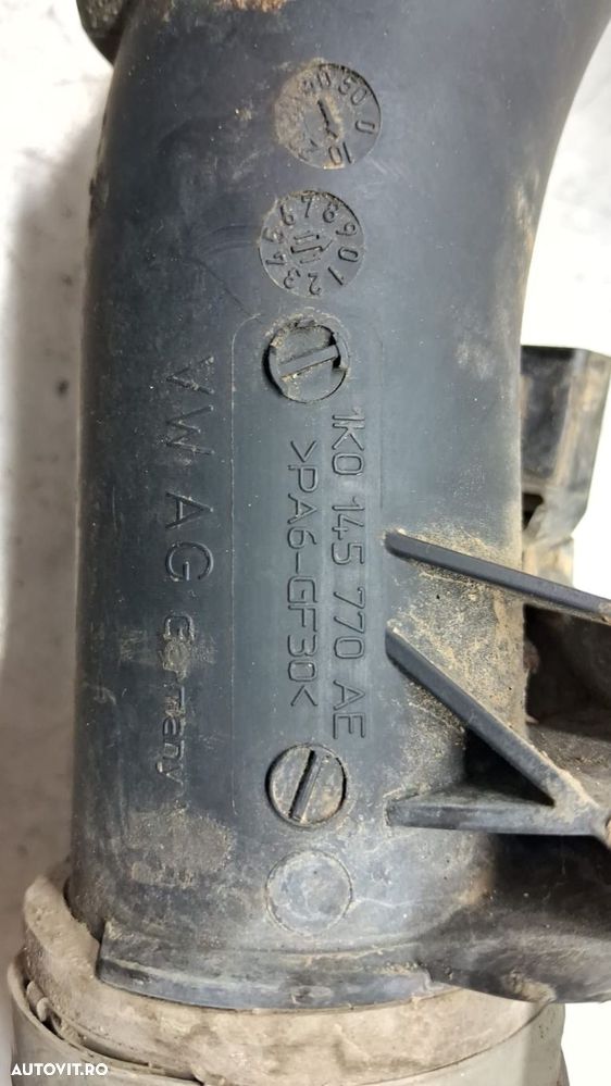 Furtun intercooler 2.0 tdi 1k0145770ae Volkswagen VW Crafter 1 [2006 - 3