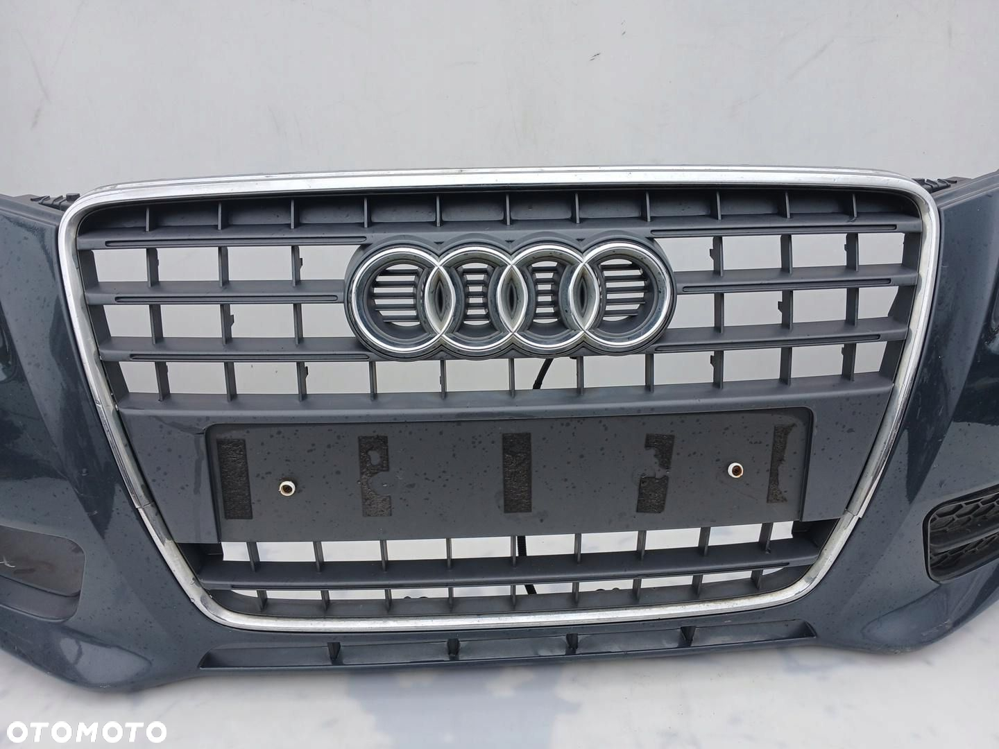 ZDERZAK PRZÓD PRZEDNI AUDI A5 8T0 07-11 SPRYSKI MORSKI GRAFITOWY 8T0807437K - 6