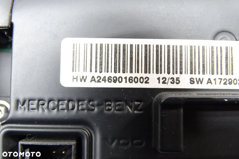 MERCEDES W 246 Radio Nawigacja  2469009612 - 8