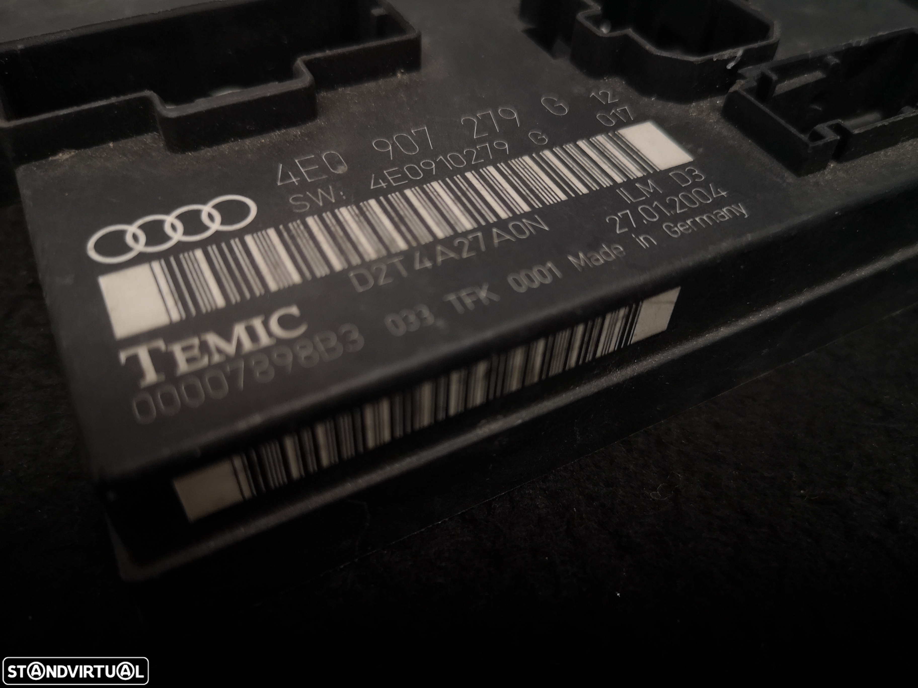 Centralina modulo  confort Audi a8 d3 4e0 2003-2009 - 4