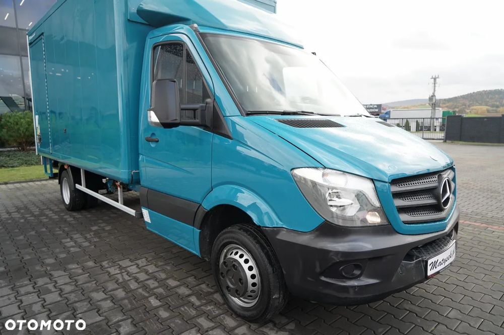 Mercedes-Benz SPRINTER / KONTENER 4,3 M / WINDA PALFINGER / SPROWADZONY - 9