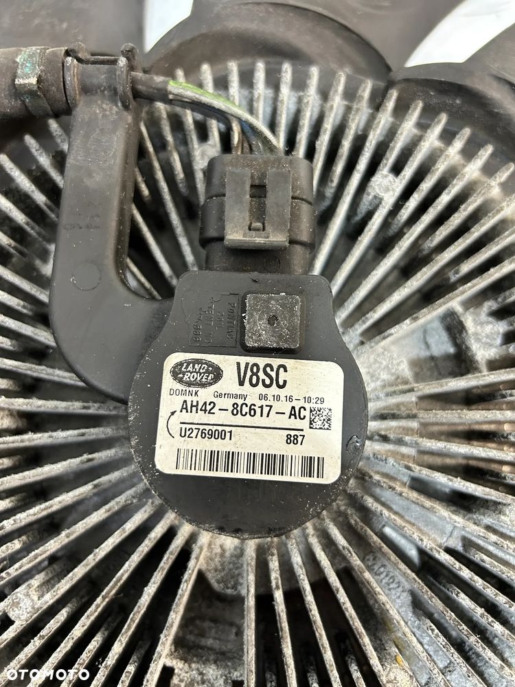 RANGE ROVER 5.0 V8 superharger WENTYLATOR VISCO WISKO VISKO - 4
