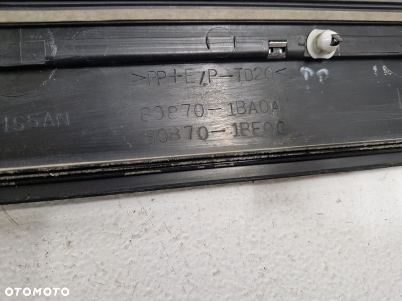 INFINITI EX30D EX30 LISTWA NAKŁADKA DRZWI PRAWY PRZÓD PRAWA CHROM 80870-1BA0A - 13