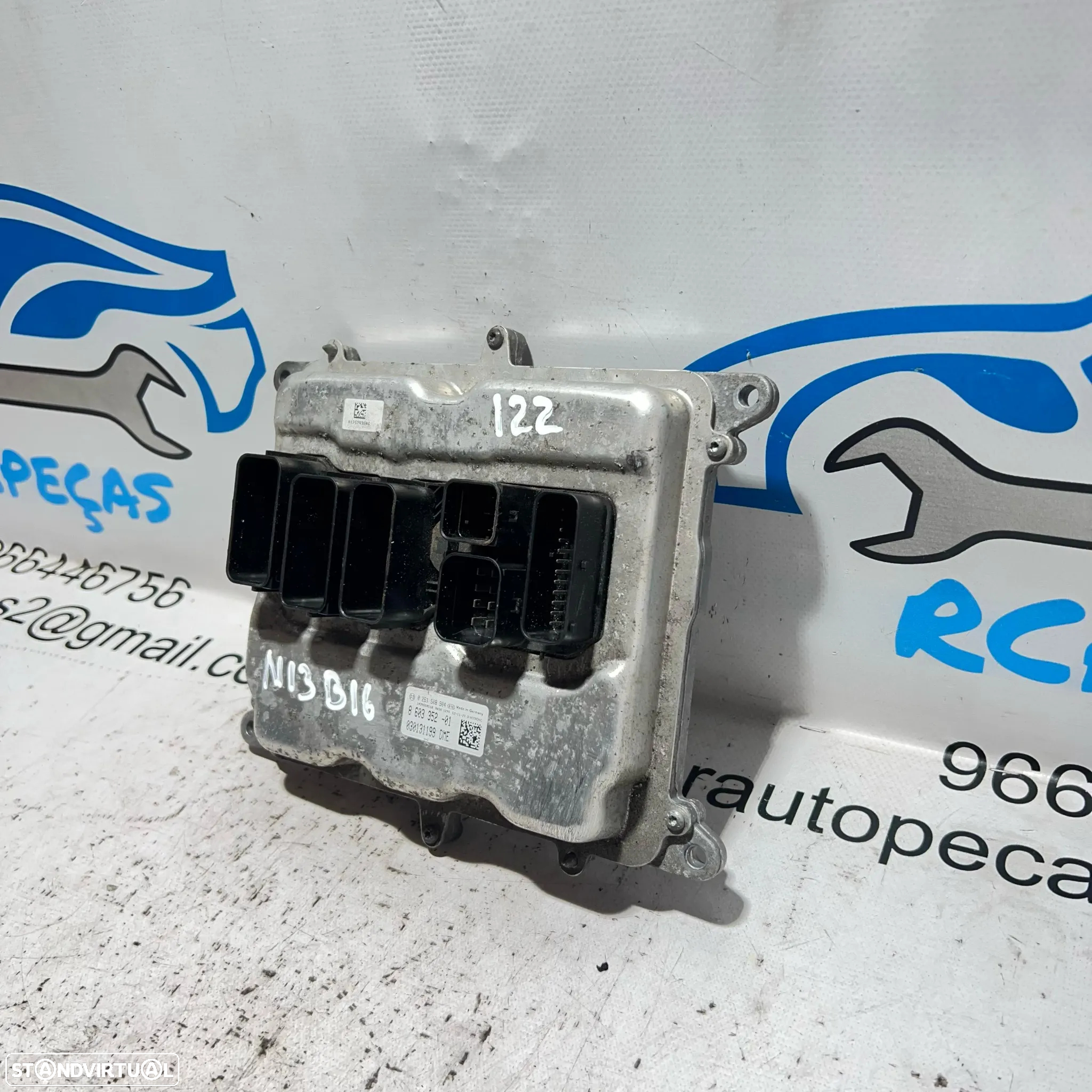 .Centralina Original Motor Bosch BMW 1.6i N13 N13B16 0 261 S08 904 / 8 603 352 - 5