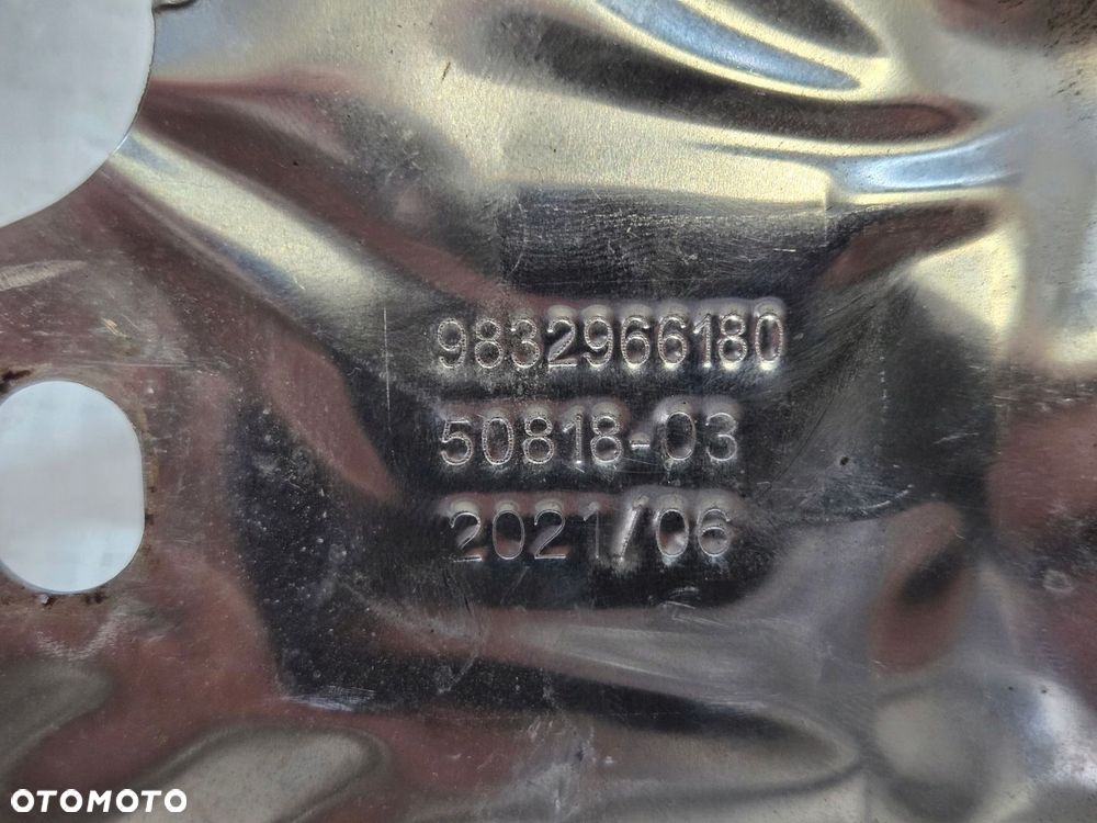 OPEL CORSA F OSŁONA TERMICZNA 9832966180 1.2 - 5
