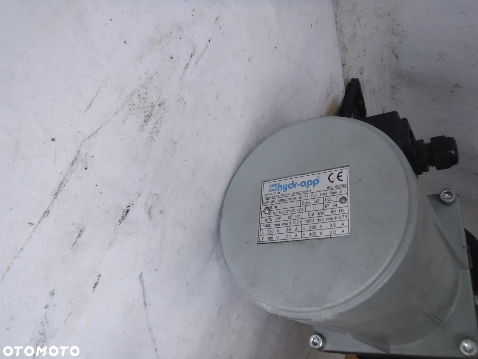 HYDR.APP M32GY3FL002 pompa agregat hydrauliczny do podnośnika samochodowego - 7