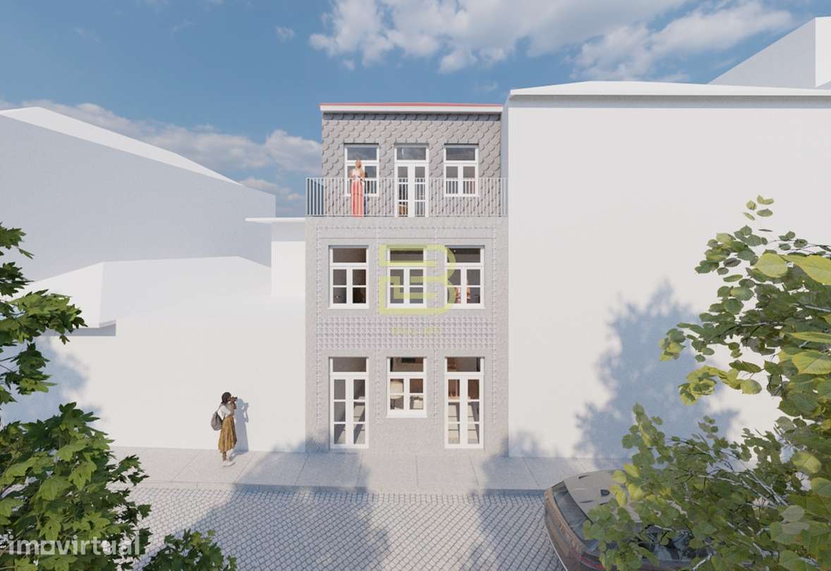 Prédio com projeto aprovado e licença de obras, na primeira linha do R - Grande imagem: 2/27
