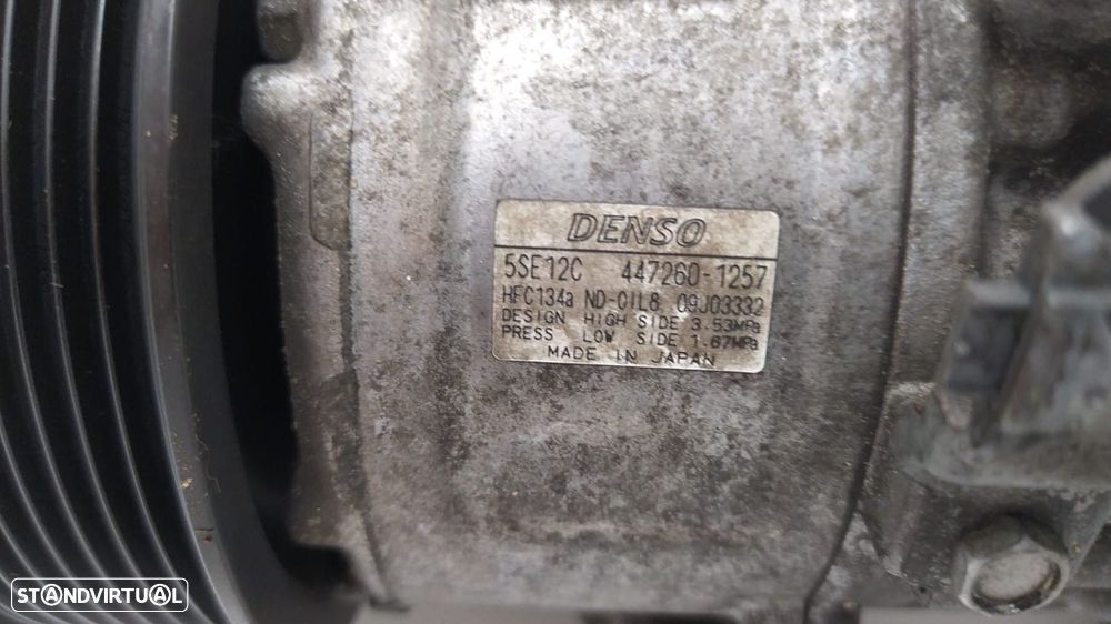 COMPRESSOR AR CONDICIONADO TOYOTA RAV 4 III 2008 -4472601257 - 1