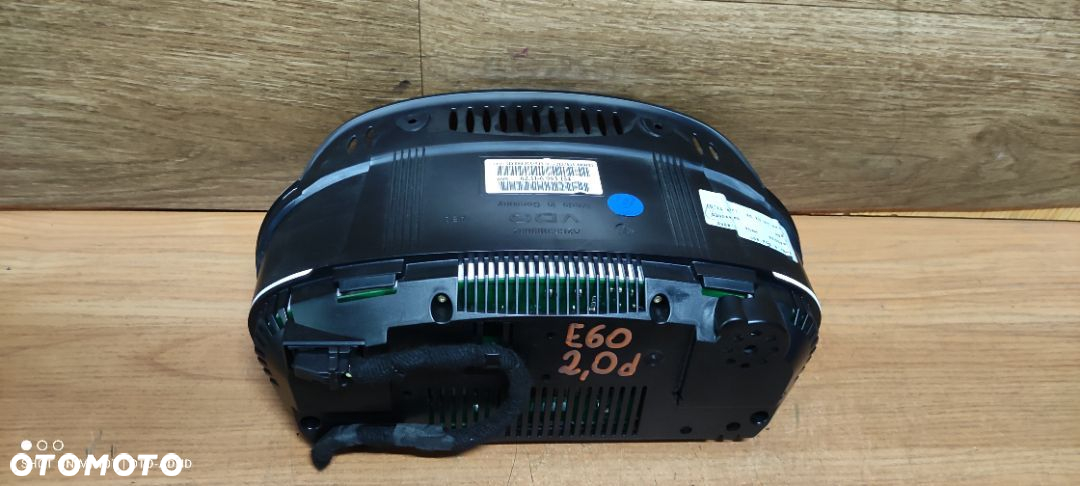 Licznik zegary BMW e60 e61 2,0d 6983154 ANGLIK - 4
