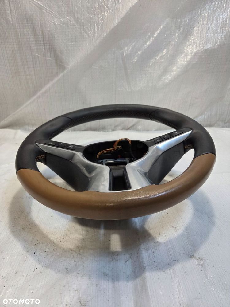 OPEL ADAM  KIEROWNICA BRĄZ MULTIFUNKCJA SKÓRZANA 13454738 - 2