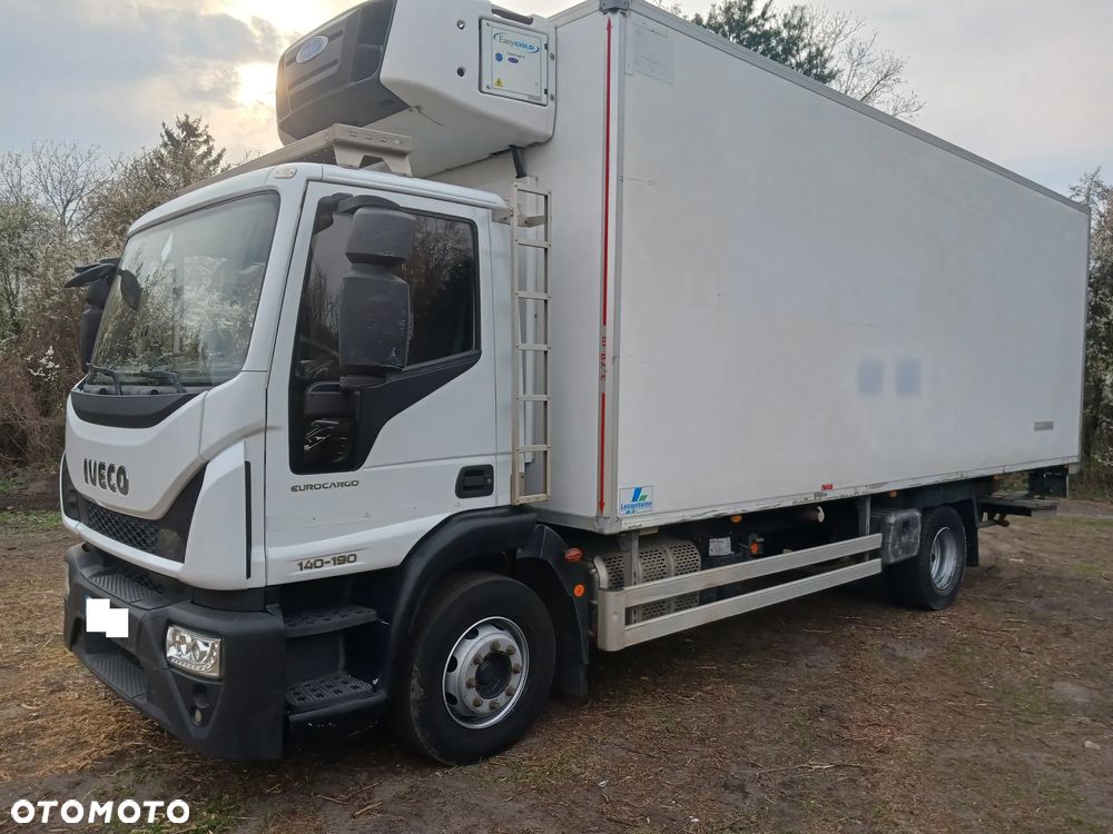 Iveco EUROCARGO 140E19 E6 2016r Izoterma Chłodnia Mroźnia agregat 230V Winda Carrier SUPRA 850 - 30