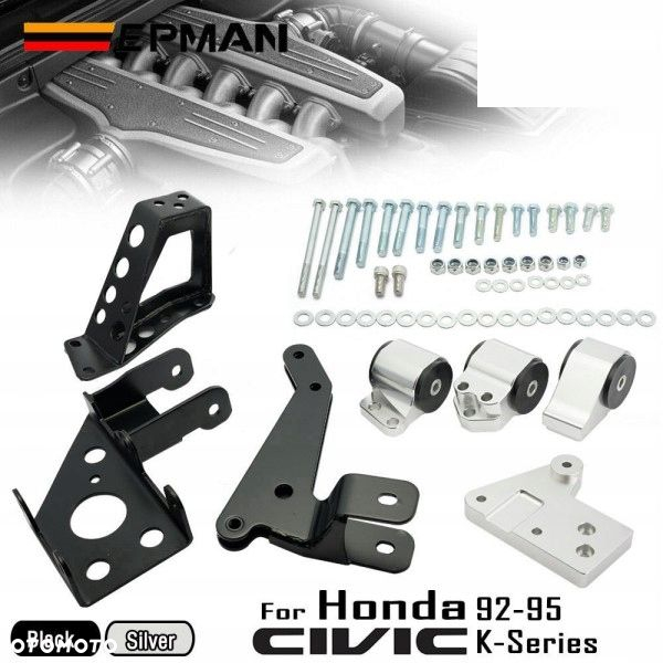 Poduszki łapy silnika swap Honda Civic 92-95 EG silnik K20 K24 K-seria - 2