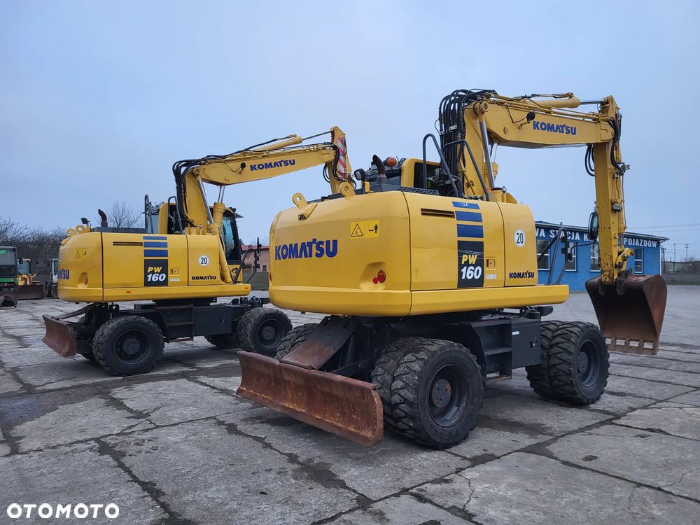 Komatsu PW 160 -10 spr z Niemiec - 6