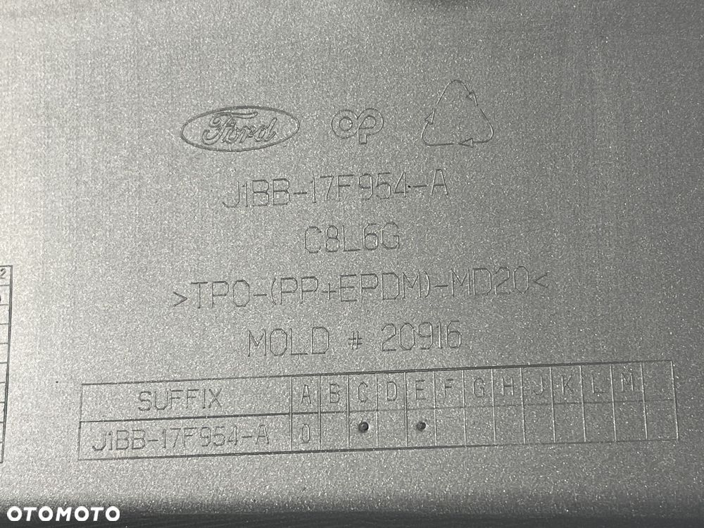 FABRYCZNIE NOWY ORYGINALNY SPOILER DYFUZOR ZDERZAKA TYLNY TYŁ FORD FIESTA  MK8 VIII 8 ACTIVE 17-21 - 7