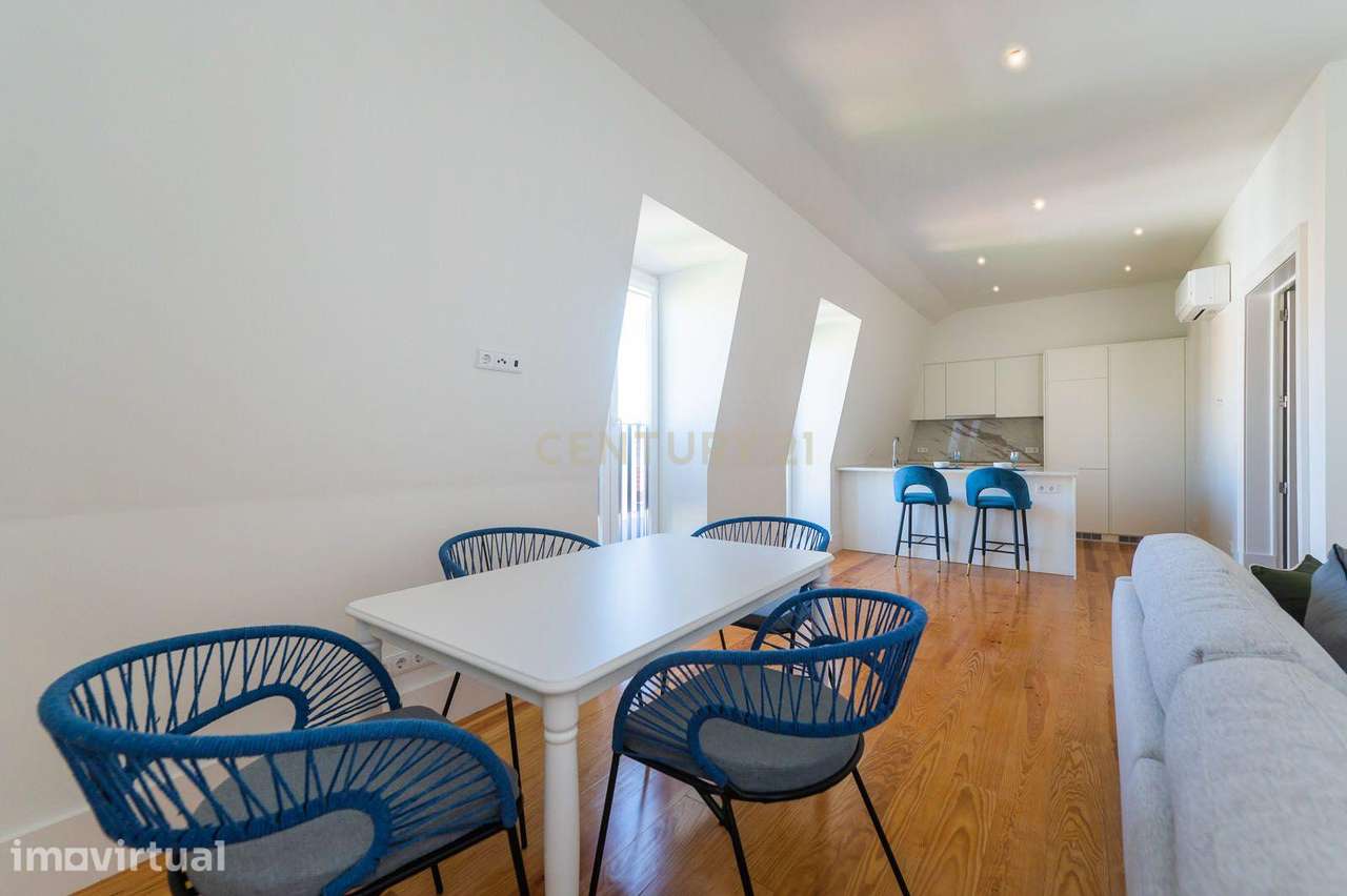 Elegante Apartamento T2 c/ 2 suites | Totalmente Remodelado e Equipado - Grande imagem: 5/31