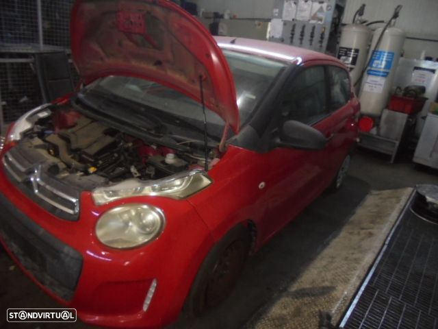 Carro MOT: 1KR  384F CFB CXVEL: C551 CITROEN C1 2 2015 1.0 VTI 69CV 5P VERMELHO GASOLINA - 4