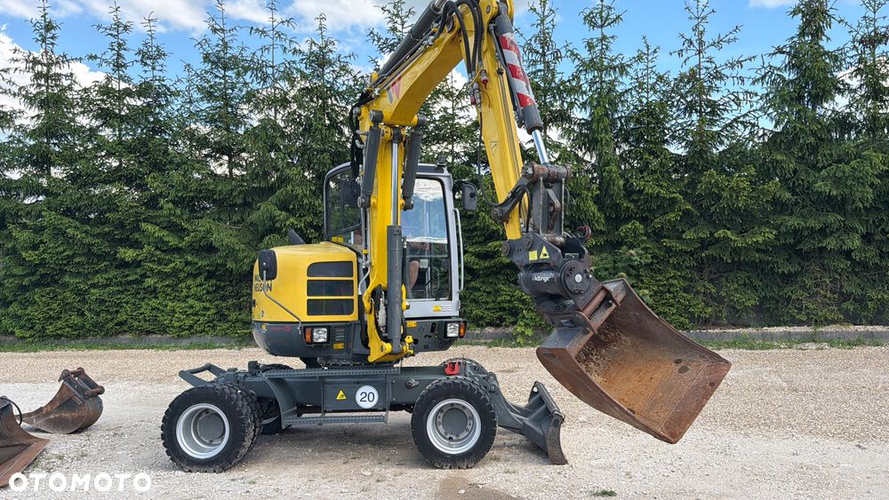 Wacker Neuson Koparka Kołowa 6 TON Wacker NEUSON 6503 -2 Pług Ramię Long 3 Łamane POWERTILT Lenhoff Klimatyzacja łyżki przedsiębierne MS03 6503 ew65 wiertnica  Takeuchi TB175W Yanmar B75W widły grabie - 28
