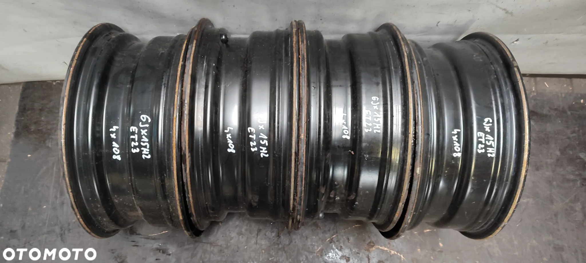 FELGI STALOWE 4x108 6Jx15 CALI ET23 PEUGEOT /CITROEN 2150750 4 SZTUKI KOMPLET - 8