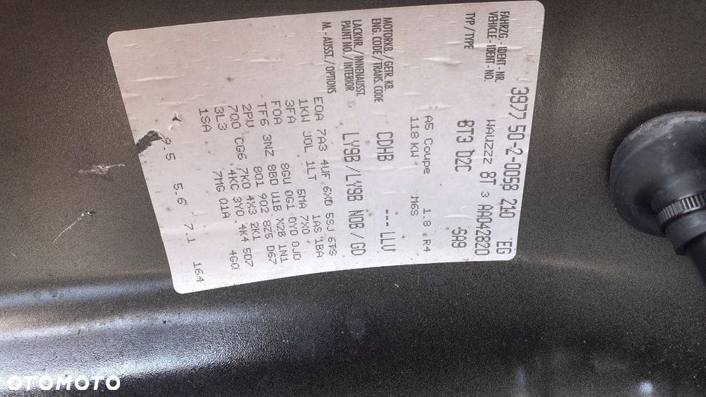 Zderzak maska przod Audi A5 - 4