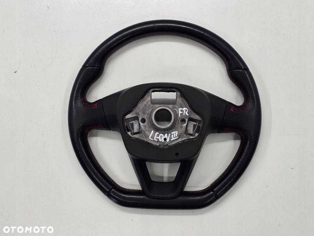 SEAT LEON III FR 15R KIEROWNICA SKÓRZANA MULTIFUNKCJA 5F0419091R - 12