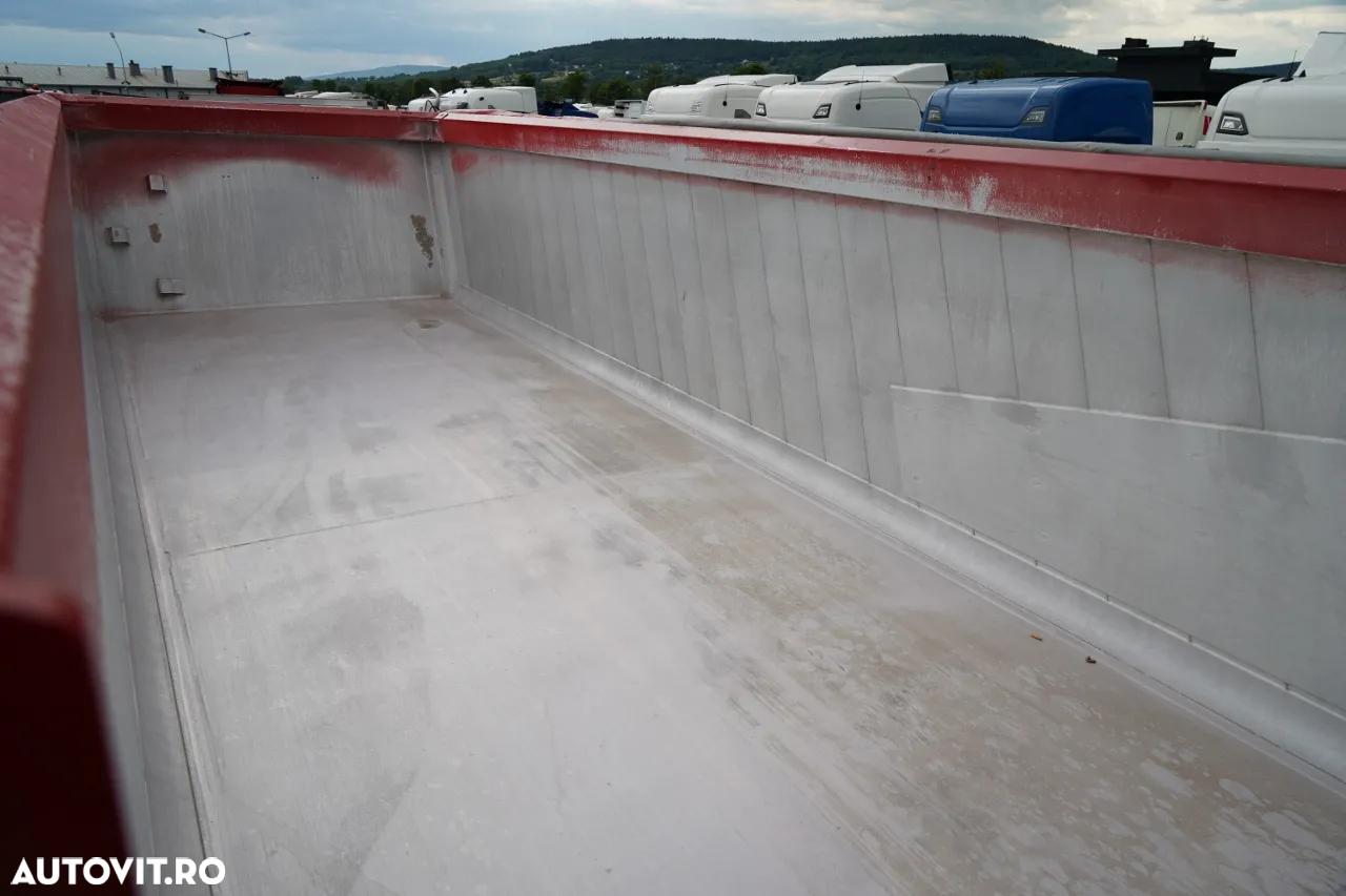 Schmitz Cargobull BASCULĂ / ALUMINIU / 24 m3 / 2021 / ANVELOPE 100% / GREUTATE: 5100 KG / AXĂ RIDICATĂ - 14