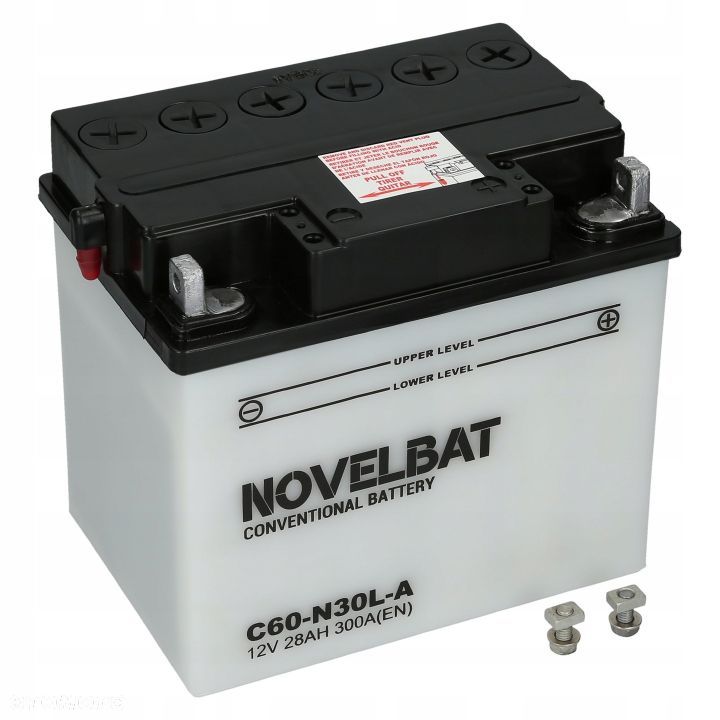 Akumulator Novelbat C60-N30L-A 12V 28Ah 300A P - 1