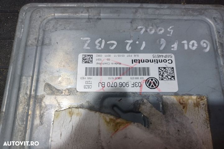 ECU Calculator Motor 03F906070BJ 5WP44615 - 1.2 CBZB 03F906070BJ 5WP4 - 3