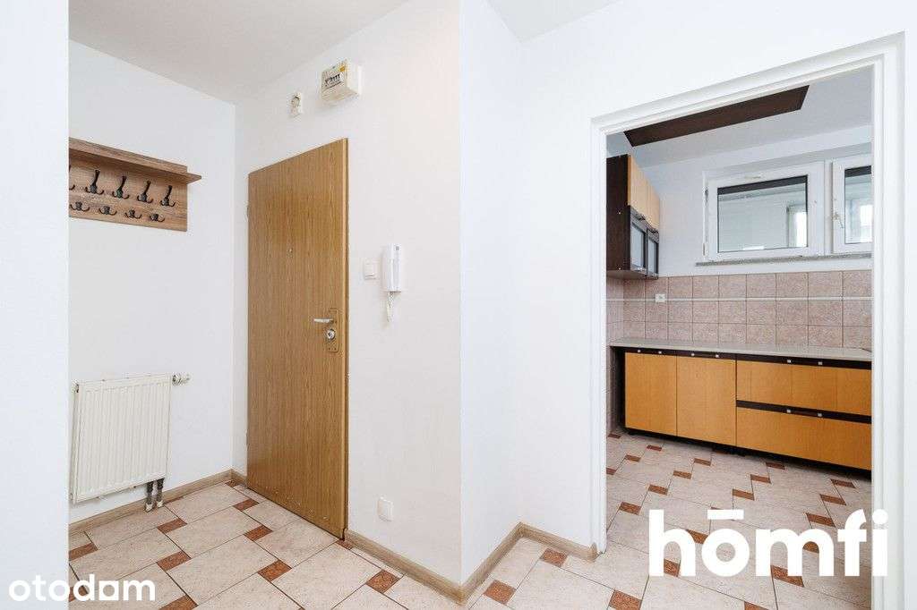 2 pokoje | 47,7 m² | Loggia | Parter