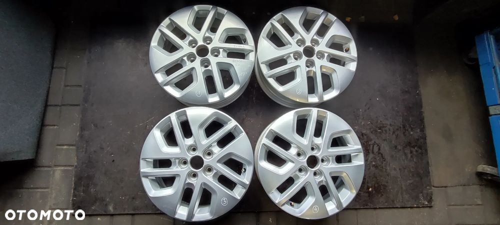 FELGI ALUMNIOWE WZMOCNIONE 5x114.3 6Jx17 CALI ET50 fi 66.1 REANULT 93459465 / 93866154 KOMPLET 4 SZTUKI - 1