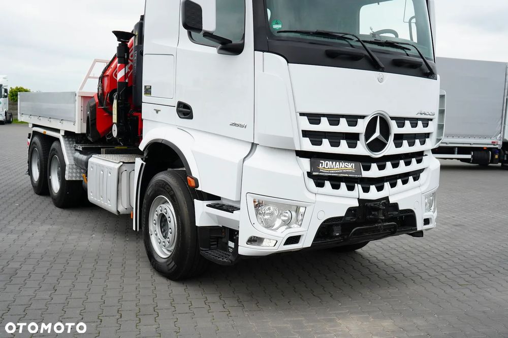 Mercedes-Benz / AROCS / 2651 / 6 X 4 / FASSI F 455 / WYS. 14,6 M / PILOT - 24