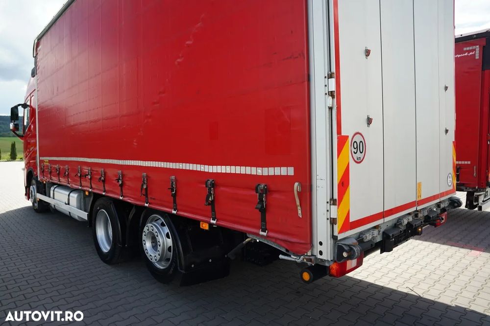 Volvo FH 460 / 7.4 M CORTINĂ / I-SAVE / I-PARK COOL / PUNTE RIDICATĂ / DIRECȚIE / CORTINĂ RANFORSATĂ - 10