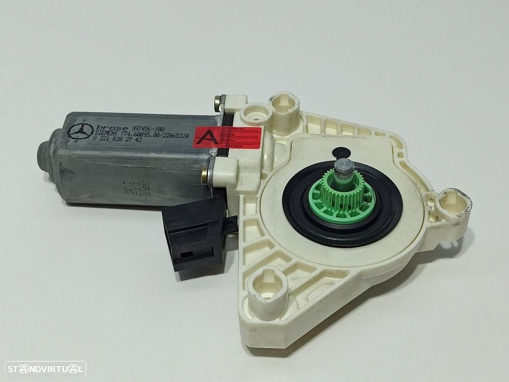 MOTOR ELEVADOR FRENTE ESQUERDO MERCEDES CLASE S (W221) BERLINA 320 / 350 CDI (22... - 4