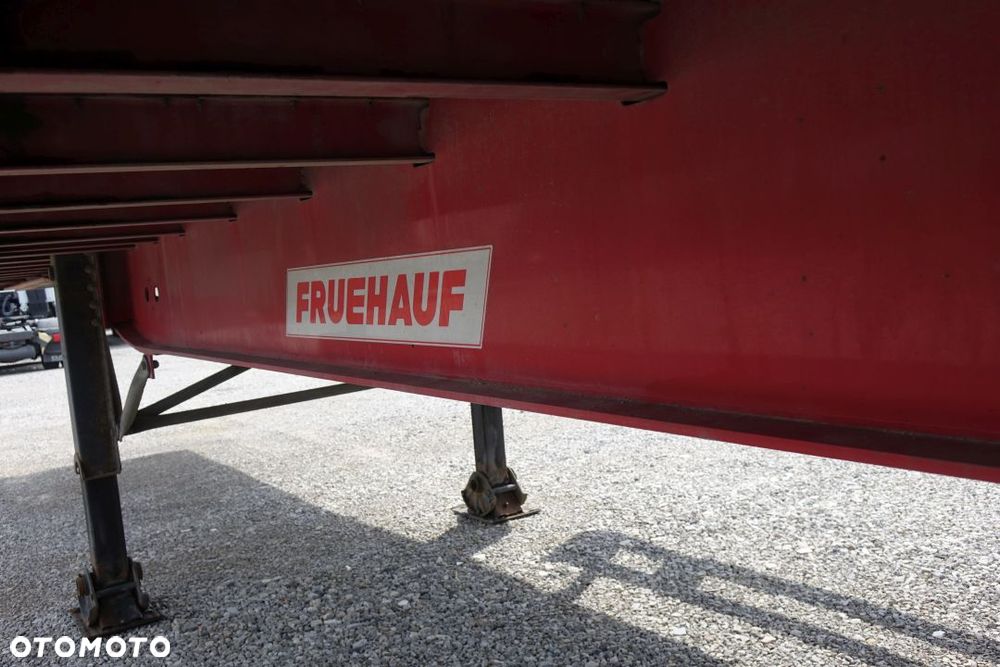Fruehauf PLATFORMA / STANDARD / OSIE SAF / PODŁOGA WZMACNIANA - SZYNA-DESKA - 23
