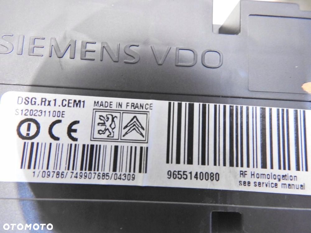 CZUJNIK CIŚNIENIA OPON CITROEN C5 I LIFT - 6