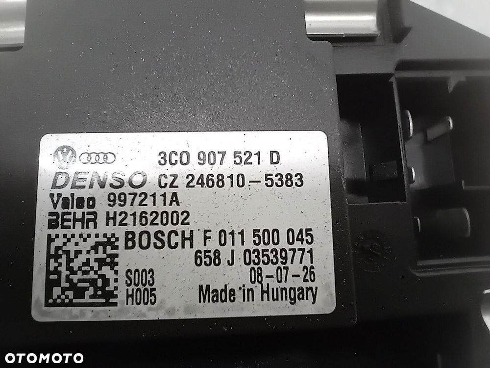 WENTYLATOR NAWIEWU VW TOURAN I FL 1K1820015F  3C0907521D F995748Q  997211A - 6