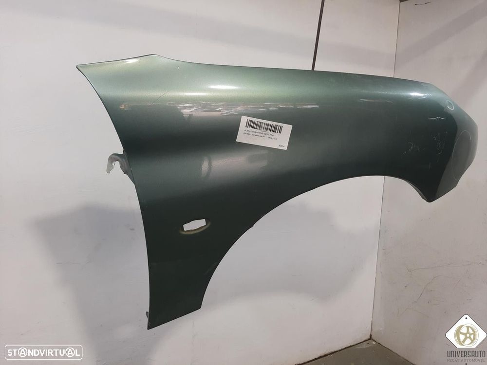 GUARDA-LAMAS FRONTAL ESQUERDO PEUGEOT 206 FASTBACK 2002 - 2
