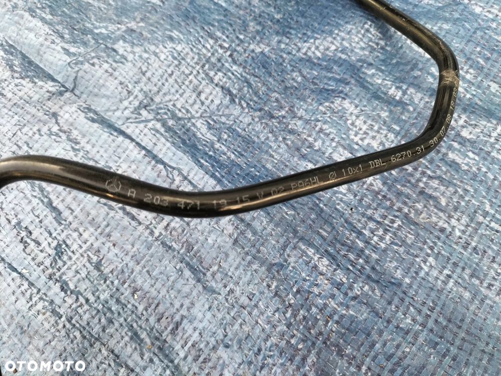 ZAWÓR CZUJNIK RURKA PRZEWÓD ODPOWIETRZAJACY RURKA OPARÓW PALIWA ZBIORNIK PODCIŚNIENIA SILNIKA POWIETRZA A2034711915 A0044705593 MERCEDES CLK W209 3.0 V6 CLC W203 3.5 - 3