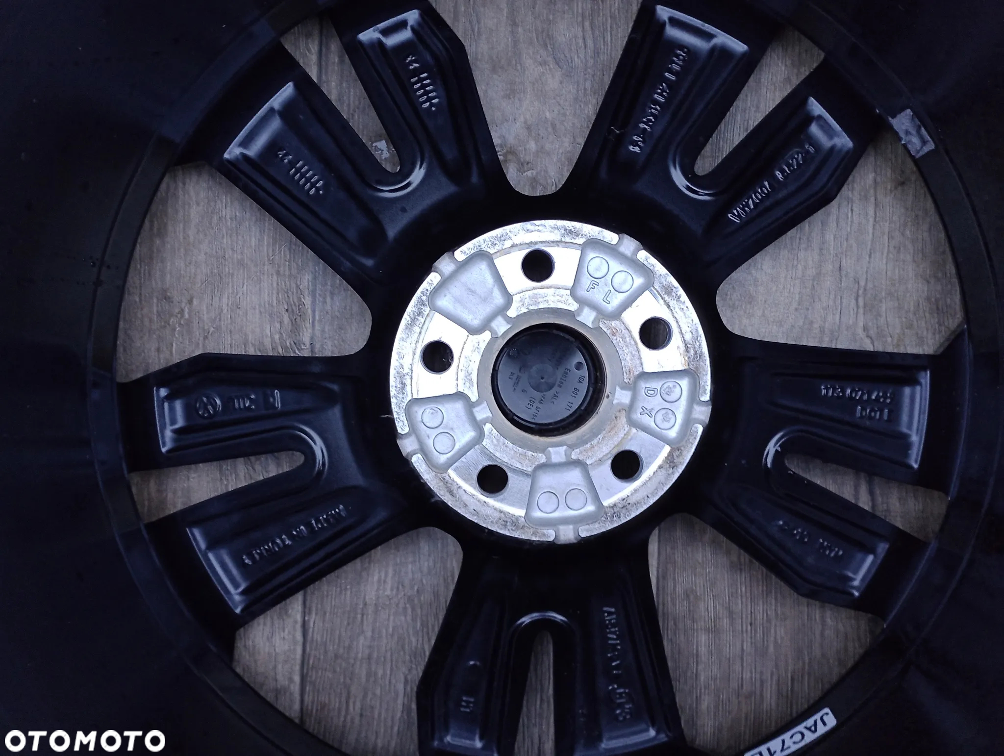 FELGI ALUMINIOWE 5x112 R19 8J ET45 9J ET58 VOLKSWAGEN ID BUZZ CZARNE DWIE SZEROKOSCI  ORG VW - 12