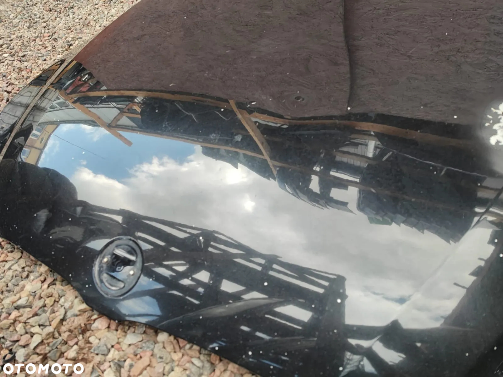 BMW E60 / E60 LCI / E61 / E61 LCI. ORYGINALNA MASKA PRZEDNIA / POKRYWA SILNIKA O NR: 7 111 385 OEM. DO LAKIEROWANIA. - 4