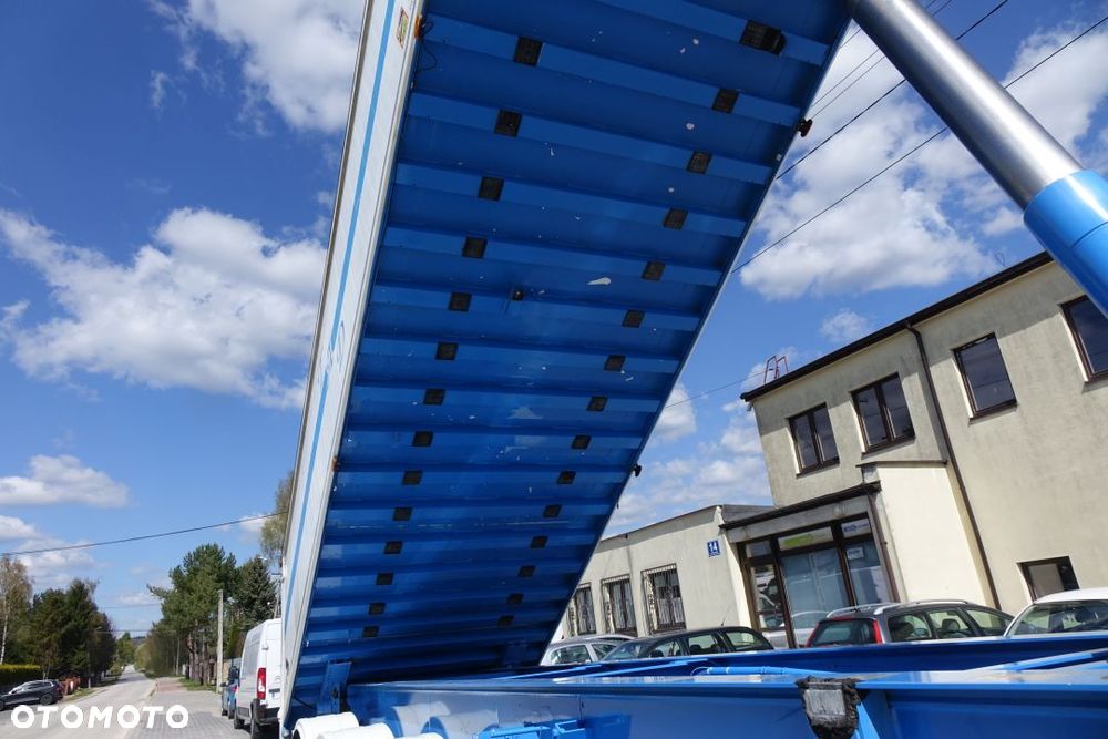 Stas WYWROTKA 26,5m3 / ALUMINIOWA /OSIE SAF /OŚ PODNOSZONA / ALUMINIOWE FELGI / SZYBER ZBOŻOWY / PLANDEKA - 14