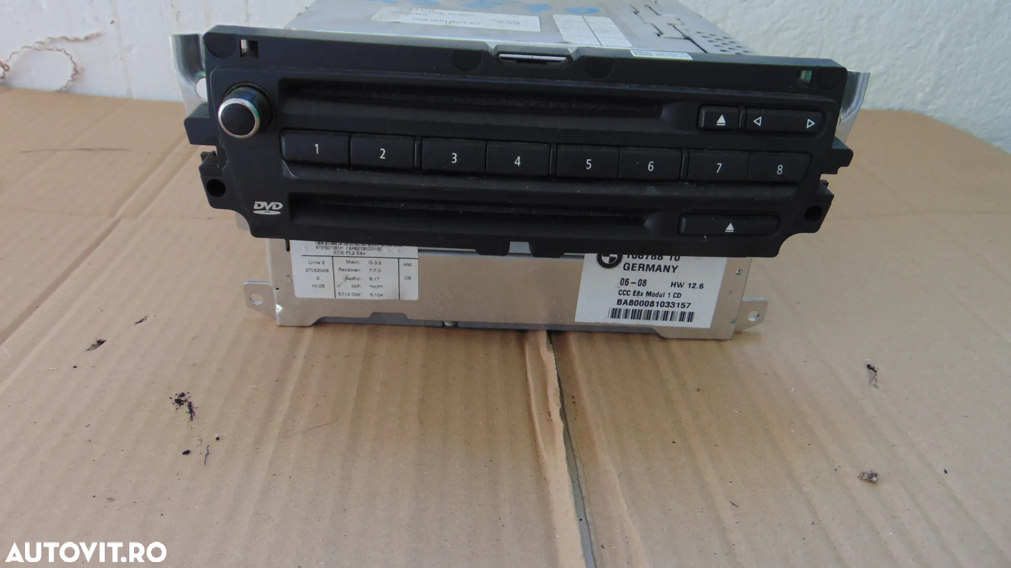 Unitate Radio CD navi BMW X5 E70,X6 E71 COD 65839185532 - 3