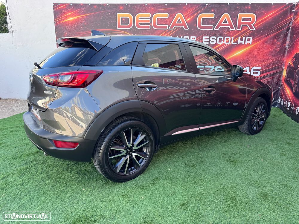 Mazda CX-3 1.5 Sky.Excellence HT Leather White Navi - 4