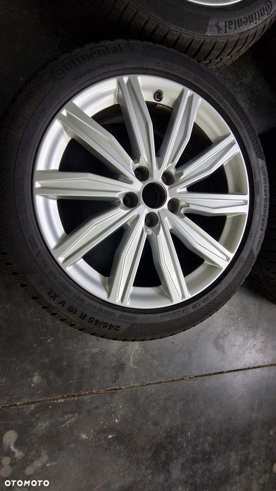 Praktycznie NOWE Koła Zimowe 245/45/19 Skoda, VW, Audi, Seat, Mercedes, - 4